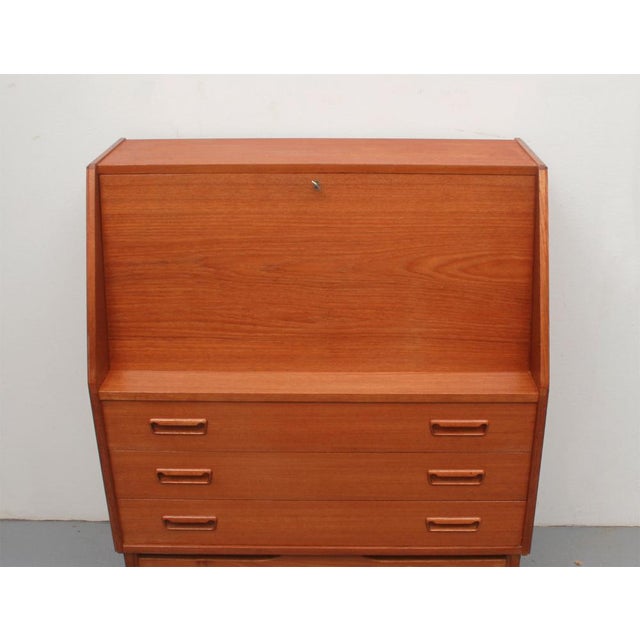 Wood Secretire in Teak from Dyrlund, 1960s For Sale - Image 7 of 14