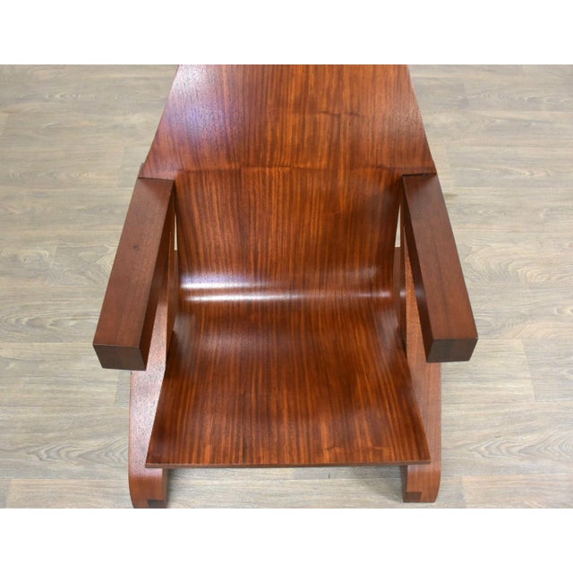 Wood 1960s Mahogany Bentwood Z Lounge Chair For Sale - Image 7 of 7