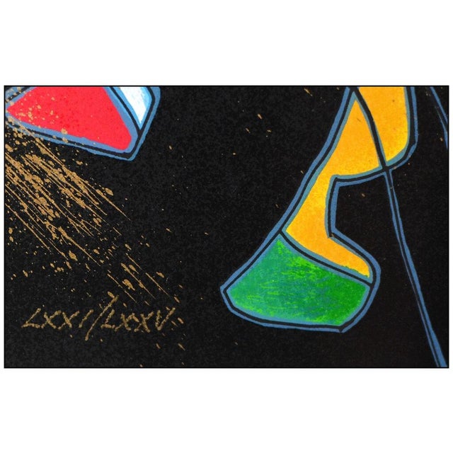 Late 20th Century Harmony - Hand Embellished, Jiang Tiefeng For Sale In Minneapolis - Image 6 of 7