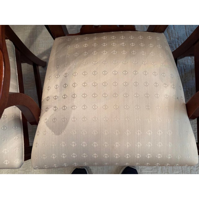 Late 20th Century Beautiful America Drew Chippendale Dining Chairs - Set of 6 For Sale - Image 11 of 18