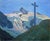 Willi Hans Schwarz, Grossglockner, Austrian Alps, 1920s, Oil Painting on Canvas, Framed For Sale - Image 14 of 15