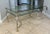 Mid-Century Modern 1960s Jansen Style Brass Steel Claw Feet Coffee Table For Sale - Image 3 of 13