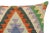 Geometric Turkish Cristine Hand Woven Kilim Throw Pillow For Sale - Image 4 of 5