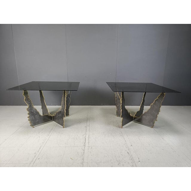 Brutalist Coffee Tables, 1970s, Set of 2 For Sale - Image 4 of 11
