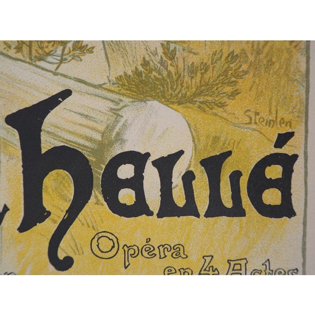 Théophile Alexandre Steinlen, Hellé, 1895, Original Lithograph For Sale - Image 4 of 10