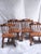 MCM Vintage Tell City Tavern Chairs Rolling Wood Dining Chairs For Sale - Image 14 of 17
