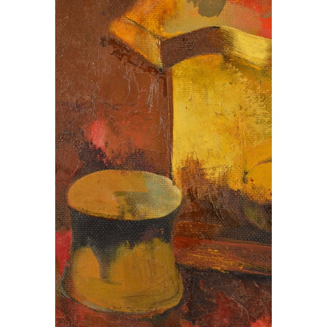 Janis Zemitis, Still Life, 1990, Oil on Canvas For Sale - Image 4 of 8
