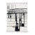 Minimalist Linear Hand-Knotted Wool Rug | 12'1" X 8'7" | One of a Kind For Sale