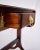Wood Regency Mahogany Sofa Table With Drop Sides and Brass Castors For Sale - Image 7 of 13