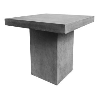 Modern Concrete Outdoor Counter Table For Sale