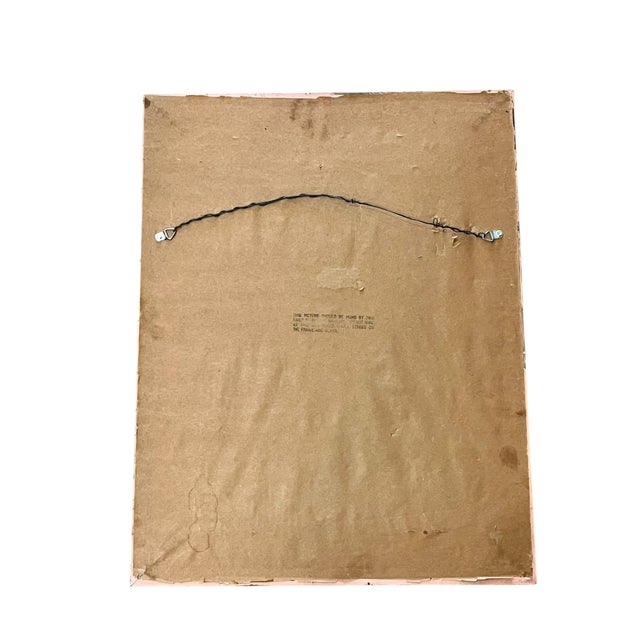 Pair Vintage Custom Framed Botanical Giclee Prints With Double Linen Matte For Sale - Image 16 of 18