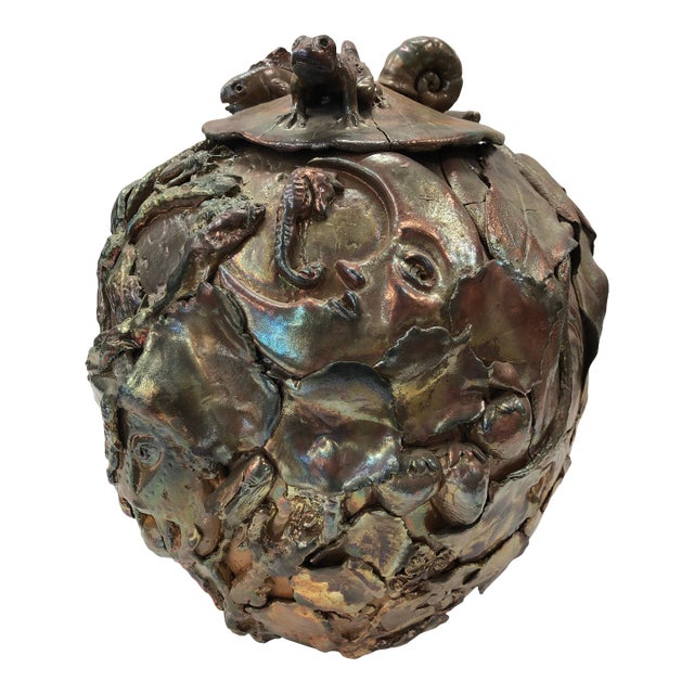 1980s Anthropology Roku Vessel by Doris Miller For Sale