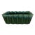 Mid 20th Century Ceramic Green Glaze Planter For Sale