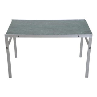 Side Table in Green Marble from Fabricius and Kastholm, 1960s For Sale