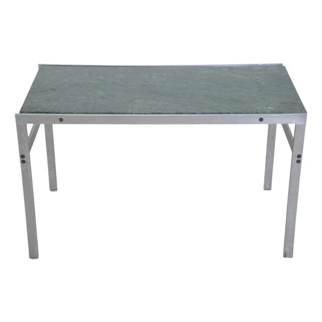 Side Table in Green Marble from Fabricius and Kastholm, 1960s For Sale