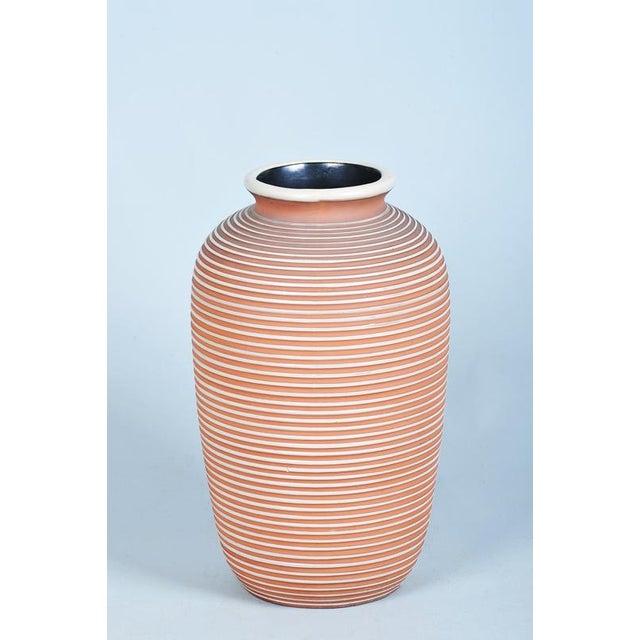 Mid-Century Modern Vase in Ceramic, Czech, 1940s For Sale - Image 10 of 11