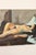 V. Rasmussen, Reclining Nude, 1950s, Oil on Canvas For Sale - Image 6 of 10