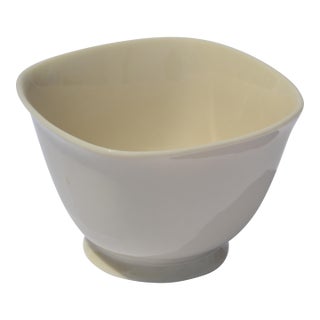 Vintage Square Lenox Special Nut Dish Fine Bone China Porcelain Bowl 24k Gold Trademark For Sale