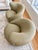 Vladimir Kagan 1960s Pair of Swiveling "Nautilus" Chairs by Vladimir Kagan Weiman in Original Fabric Ready for Reupholstery For Sale - Image 4 of 7