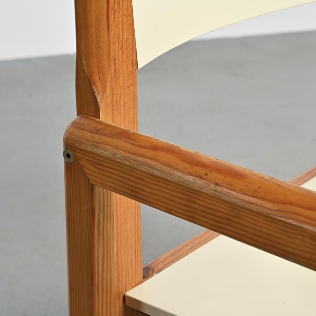 Cream Armchair from André Sornay, 1960s For Sale - Image 8 of 11