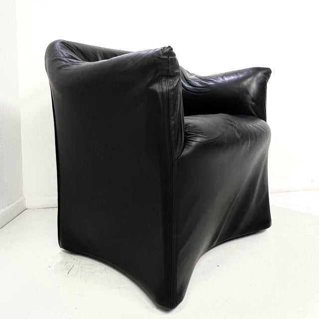 "Piccola Tentazione" Armchair Attributed to Mario Bellini for Cassina For Sale In Dallas - Image 6 of 17