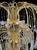 A monumental sized grand vintage 25 light 6 tiered waterfall crystal chandelier light fixture. This fixture is grand in...