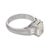 1980s Vintage Gia 1.55 Carat Old Mine Cut Diamond Platinum Engagement Ring, Size 5.5 For Sale - Image 5 of 8