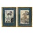 Pair of 19th Century Antique Japanese Woodblocks Prints Attrib. To Keisai Eisen For Sale