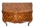 Vintage Italian 20th C Venetian Style Olivewood Parquetry Bombe Commode Chest For Sale - Image 4 of 17