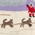 Folk Art 1930s Grenfell Rug of Dog Sled Team, Mounted and Framed For Sale - Image 3 of 8