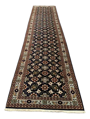 Long Indian Handmade Runner Rug