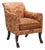 Rose Tarlow Regency Sabreleg Arm Chair With Safari Fabric For Sale