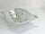 Murano Vintage Murano Style White Tear Shaped Bowl For Sale - Image 4 of 9