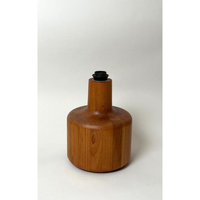 Teak Table Lamp from Bestform, Denmark, 1960s For Sale - Image 3 of 14