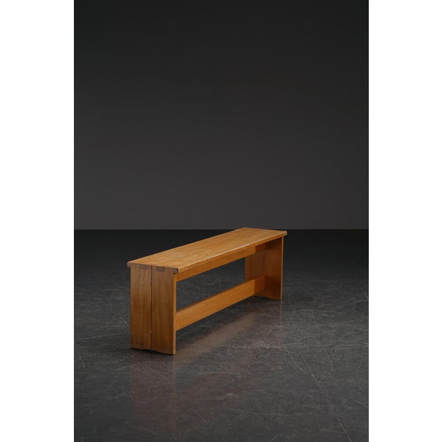 French Modernist Bench, 1960s For Sale - Image 14 of 15