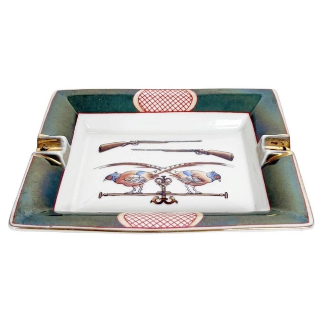 Ceramic Ashtray in the style of Hermès, France, 1970s For Sale - Image 10 of 10