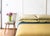 Contemporary Plum Textiles Studio Citron Linen For Sale - Image 3 of 3
