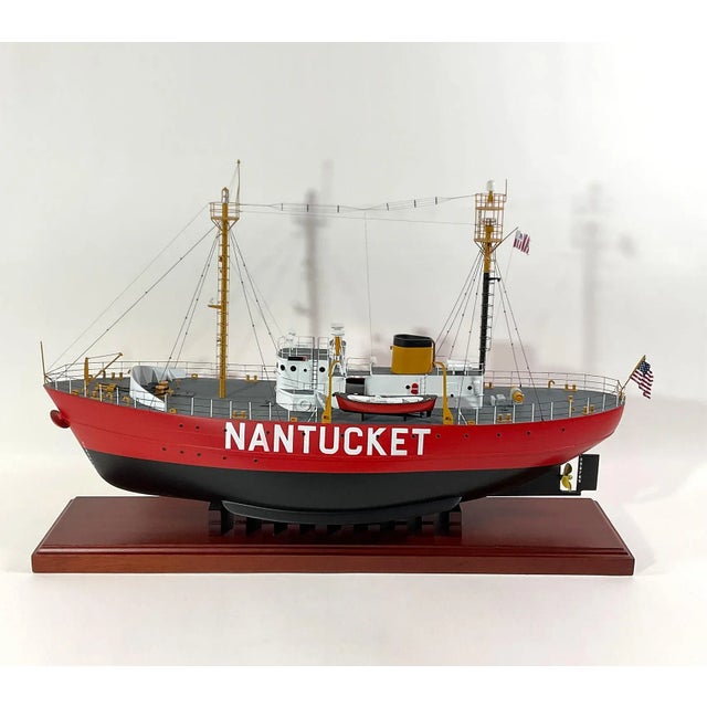 2000 - 2009 Nantucket Lightship 612 Scale Model For Sale - Image 5 of 12
