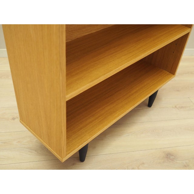 Wood Danish Oak Bookcase, 1990s For Sale - Image 7 of 10