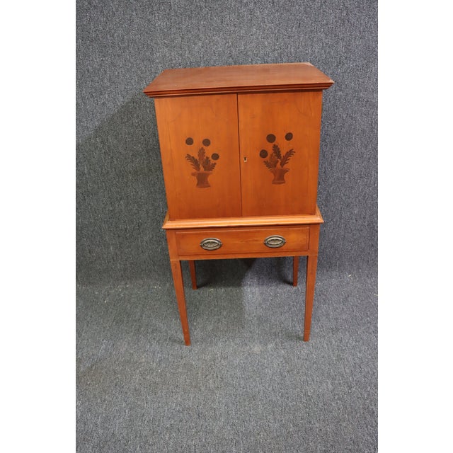 Cherry Silverware Chest Chairish