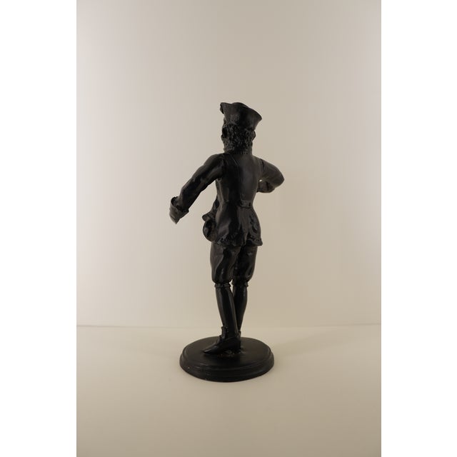 Vintage Cast Iron Colonial Gentleman Figurine For Sale - Image 15 of 17