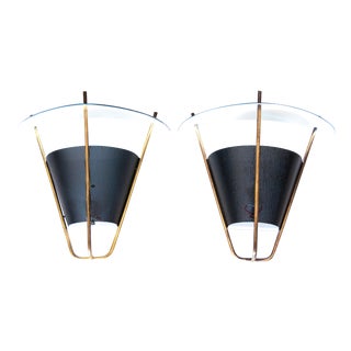 Gerald Thurston for Lightolier Wall Sconces - Pair For Sale