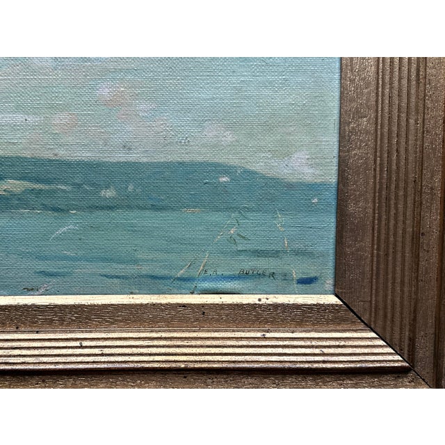 Edward Riche Butler, Sommer Landscape, 1890s, Oil on Canvas For Sale - Image 5 of 9