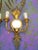 Wall Lamps in Gold Leaf in the style of Maison Bagues, 1950s, Set of 2 For Sale - Image 3 of 9