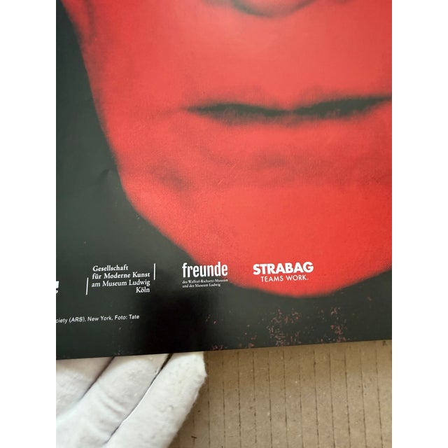 Early 21st Century Self Portrait Exhibition Poster from Andy Warhol, Germany, 2000s For Sale - Image 5 of 9