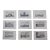 Authentic Antique 19th Century Paris Landmark.Engravings - Set of 9 For Sale