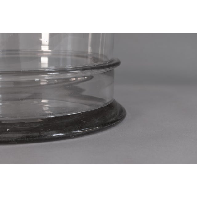 Large Antique Glass Vase, 1900 For Sale - Image 4 of 7