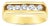 Five Stone Diamond Wedding Band, Size 9 For Sale