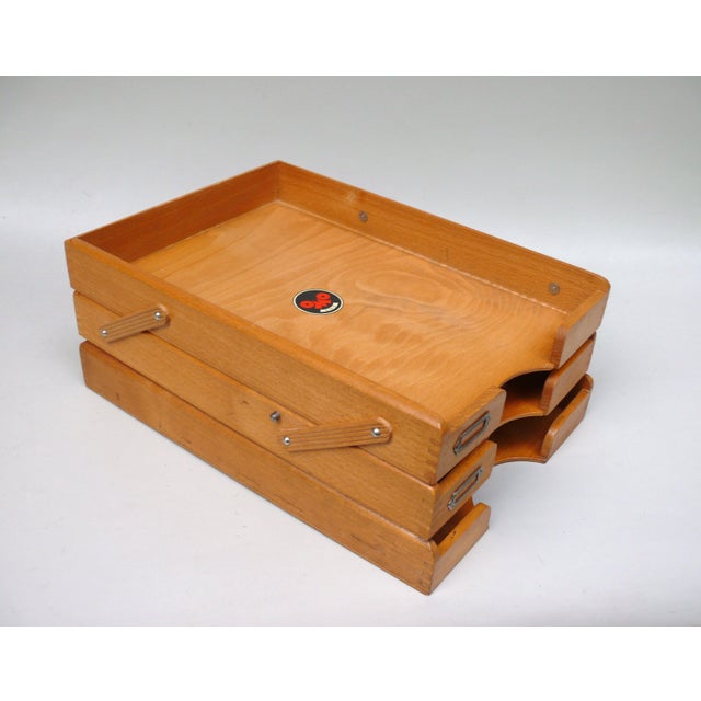 DIN A4 Storage Organizers from OMO, 1930s, Set of 2 For Sale - Image 4 of 18