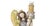 Angel Lamp and Candlesticks Boys in Earthenware by Maria Luísa Fragoso, Set of 3 For Sale - Image 4 of 8